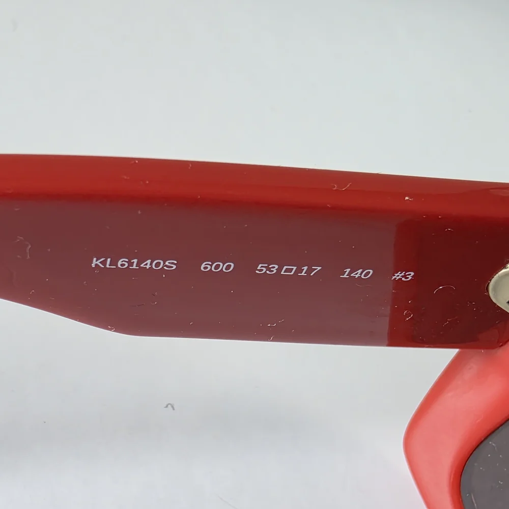 Karl Lagerfeld Red Sunglasses - Picture 4 of 5